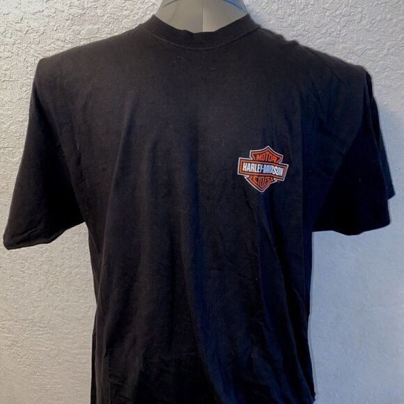 NWOT 2005 HARLEY DAVIDSON T-SHIRT Hannum's Media PA 50th Anniversary Sz XL Black - Picture 3 of 8